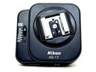    mint    Nikon Ttl Flash Unit Gun Coupler As-17 For F3 35mm Film Camera From Japan