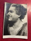 Opera Star Autograph Photo B w Vintage Photography Music Signed   Stage Theatre