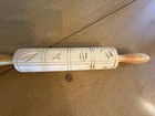 Disney World Epcot Germany Pavilion Springerle Rolling Pin Bugs Flowers 1980 s