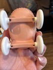 Vtg Little Tikes Dollhouse Stroller Baby Carriage Pink Pram Doll Buggy