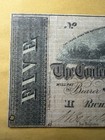 1864 Confederate States Of America  5 Note Richmond Va T-69 Civil War Currency