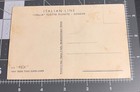 Antique Ss Rex Italian Line Steamship Boat Ocean Liner Postcard