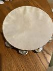 Vintage Tambourine Double Row Jingles 10 
