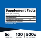 Nutricost Pure Creatine Monohydrate 500 Gram Powder Exp  11 2028
