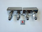 Lowrider Hydraulics  6jic   8 Jic Bulkhead Str   2 Hole Plates  One Each