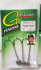Two Packs Gamakatsu G-finesse Trickey Head 3 0 Shakey Hooks 1 8oz 370413-1 8