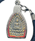 Sacred Jaosua Buddha Medal Thai Amulet Wealth Prosperity Luck Magic Charm