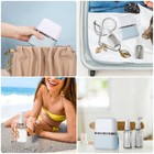 8 Pack 2 Oz Plastic Empty Toiletry Bottles Containers For Travel Essential Oil