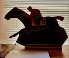 Antique Asbury Park Nj Boardwalk Horse Racing Game Horse   Jockey