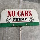 Vintage Golf Course No Golf Carts Sign