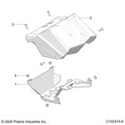 Polaris Pod With Cutout  Black  Genuine Oem Part 5454433-070  Qty 1