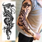 Aresvns 12 Sheets Full Arm Temporary Tattoo 12 Count  pack Of 1   Colourful