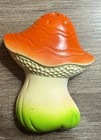 Vintage Mid-century Modern Mcm Chalkware Mushrooms   groovy 