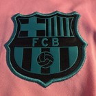 Nike Fc Barcelona Pink Rakuten Dri-fit Soccer Jersey Medium M