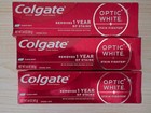 3 Colgate Optic White Stain Fighter Clean Mint Toothpaste 4 2 Oz Exp 05 2028