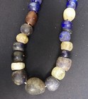 Nice Antique Necklace With Blue And White Beads Amsterdam Beads 17th Century