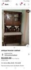1908 Antique Hoosier Cabinet