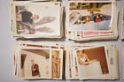 Color 100 Random Found Photo Lot Snapshot Vtg Black   White People Places Things