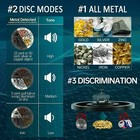 Lcd Metal Detectors Waterproof Gold Digger Deep Sensitive Hunter Coil Searcher