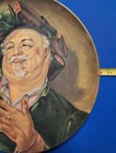 Falstaff Beer Litho Serving Tray Round 16  Man W  Stein Vg Condition 55 Yrs Old