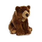Miyoni Grizzly Bear 15  Aurora Plush Stuffed Animal Toy Cute Cuddly Soft Brown