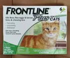 Frontline Plus For Cats Over 1 5lbs 8 Weeks 6 Doses Fleas   Ticks Fast Free Ship