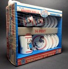 Vintage Raggedy Ann   Andy 14 Pc Tableware Play Set - Macmillan 1989 Nos Sealed