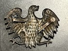 Not Replica Super Rare Polish Military Cap East Army Eagle Badge Ww2