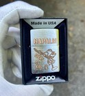 Napalm Sticks To Kids Zippo Lighter Vietnam War Replica   Stainless Chrome   Usa