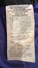 The North Face Foxfire Goose Down Sleeping Bag 3-season Reg Blue black 80x29