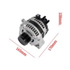 Heavy Duty Replacement Alternator Fits Silverado Escalade Chevy Express 2500 350