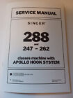 Singer 247 Service Manual Reproduction   also For S282 And 262 Models 