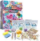 Livevie Slime Maker Kit - 10  Rainbow Slimes  Molds   Diy Fun For Kids