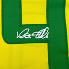 Facsimile Autographed Ronaldo Nazario Brazil Yellow World Cup Jersey Xl