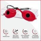 Super Sunnies Uv Eye Protection  Fda Compliant Individual Tanning Bed Goggles   