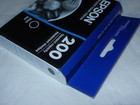 New Genuine Oem Epson 200 Standard Black Ink Cartridge Exp 06 26 T200120 Blk