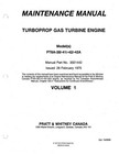 Pratt   Whitney Pt6a-38 -41 -42 -42a Aircraft Engine Maintenance Manual Usb