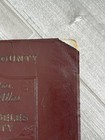      Vtg 1955 Thomas Bros Popular Atlas Los Angeles County Street Spiral Map Book