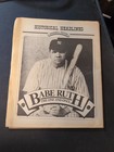 Vintage Historical Headlines  Los Angeles Times  Baseball Ed 1984 Aaron Ruth 
