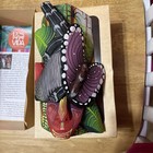 Indigenous Boruca Mask  Authentic Boruca Mask  Wooden Mask 