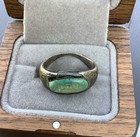 Ancient Roman Military Signifer   s Ring Authentic Roman Empire Silver Intaglio