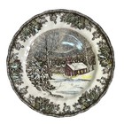 Johnson Bros Friendly Village England 1883 The School House 9 75  Plate-set Of 4
