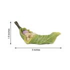 Fairy Garden Dollhouse Miniature Baby Fairy Sleeping In Leaf Figurine
