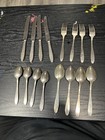 Lot Of Vintage 1847 Rogers Bros Is Silverware Forks  Knife  Spoons  And Big Spoo
