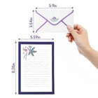 90pcs Stationary Paper And Envelopes Set  Writing Paper Stationery Set 10 Dif   