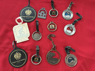 Lot Golf Ball Bag Tags  Metal Plastic Pebble Bch Princeville  Palmilla  Monarch
