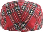 Men s Striped Plaid Newsboy Hat Cabbie Beret Ivy Flat Cap Plaid-multicolor D
