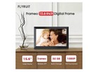 Flyruit Digital Picture Frame  Frameo 15 6 Inch Frame Wifi  1920   1080 Ips 32gb