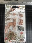New Craft Consortium Clear Rubber Stamp Set Winter Woodland Animals Free Usa Shp