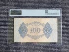 Germany Republic Treasury 100 Mark 1922 P75 Pmg-30 Very Fine
